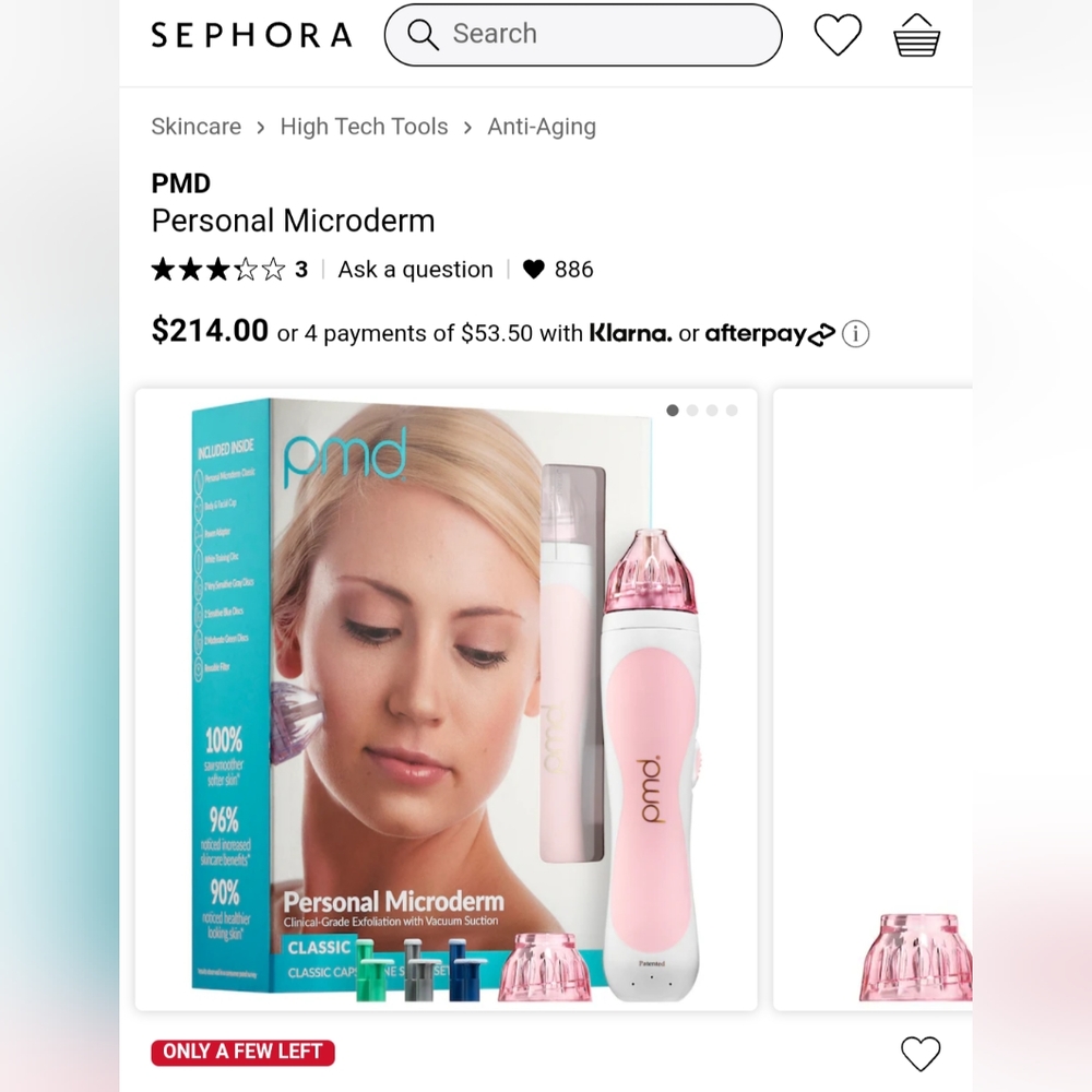 BNIB PMD Personal Microderm Classic - Berry